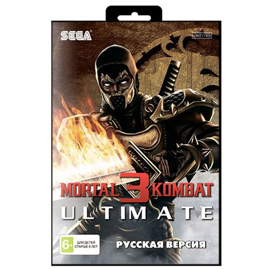 Картридж 16-Bit - MORTAL KOMBAT 3 ULTIMATE