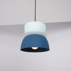 Подвесной светильник ILO D22 blue/mint