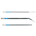 Электрод-нож прямой монополярный BOWA 2,5x15 мм, прямой стержень 62 мм, разъем 4 мм (5 шт/уп)