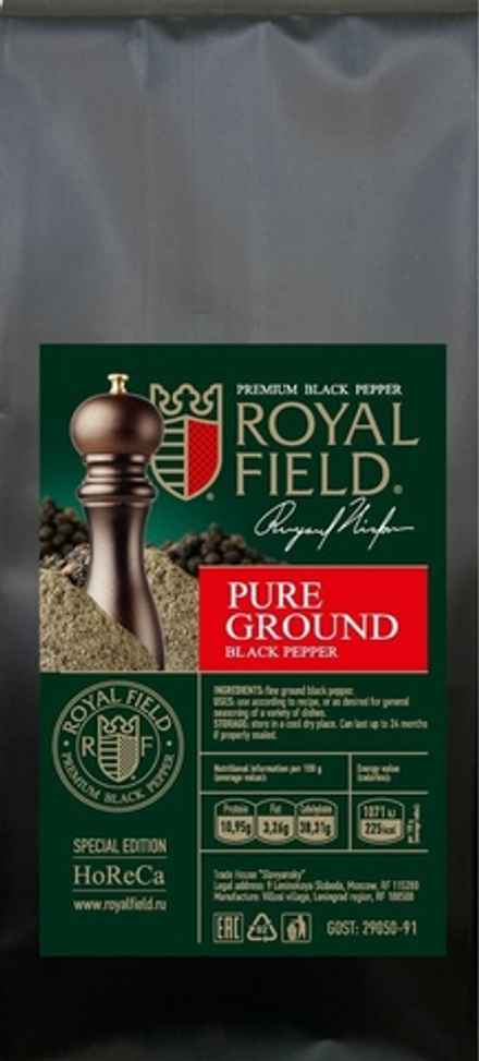 Перец Черный Royal Field Молотый 500г