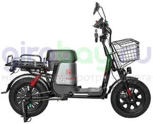 Электроскутер GT U3 1000W (60V/30Ah) железофосфат - Серый фото №5