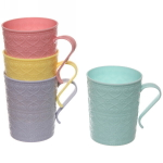 Кружка пластиковая 350мл «Кружево»