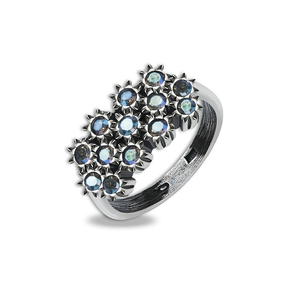 "Черемуха" кольцо из коллекции "Хрустальный сад" от Jenavi