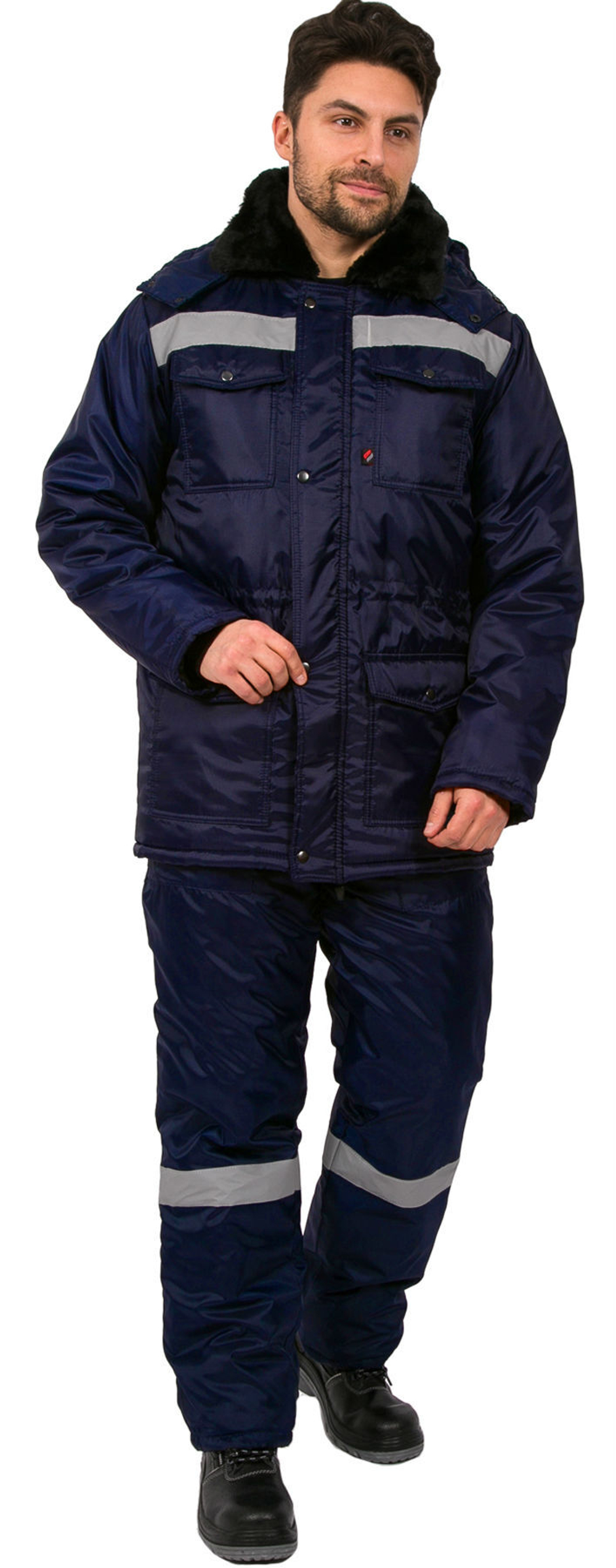 Костюм 87469003 зимний мужской МАСТЕР (тк.Оксфорд) п/к