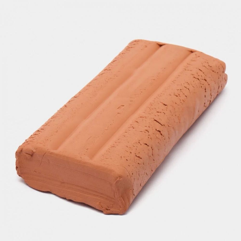 Глина для лепки терракотовая 500г. Луч