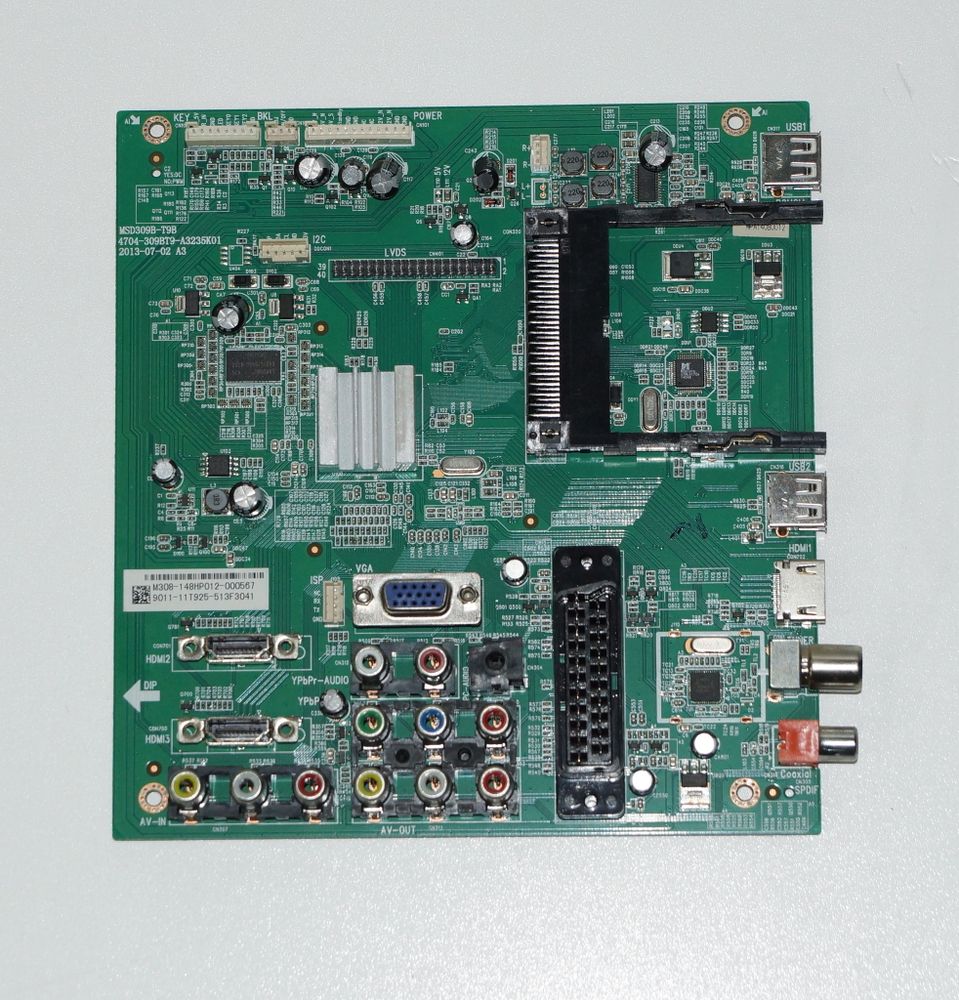 MSD309B-T9B 4704-309BT9-A3235K01 manboard телевизора DEXP 40A7100
