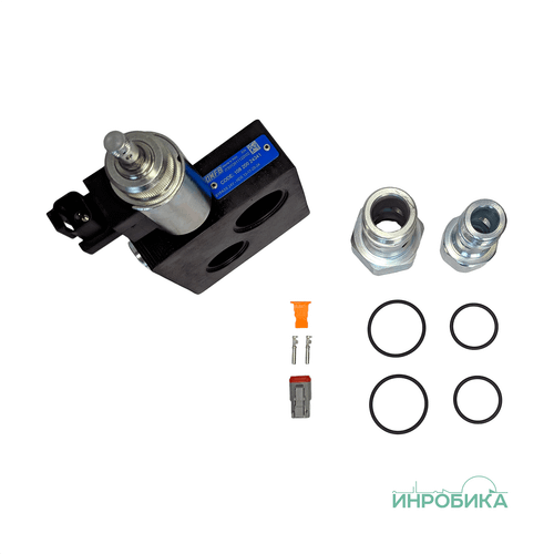 Клапан перепускной by-pass 24V 10820024341 для насосов серии "HDS-12-17-25-34"
