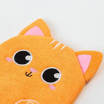 Детская мочалка - рукавичка лис