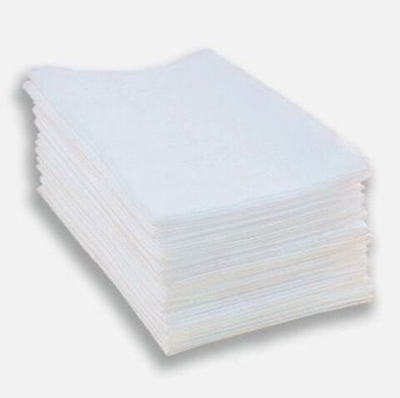 Полотенце White line тисненое спанлейс 35*70 Белое 50 шт пачка