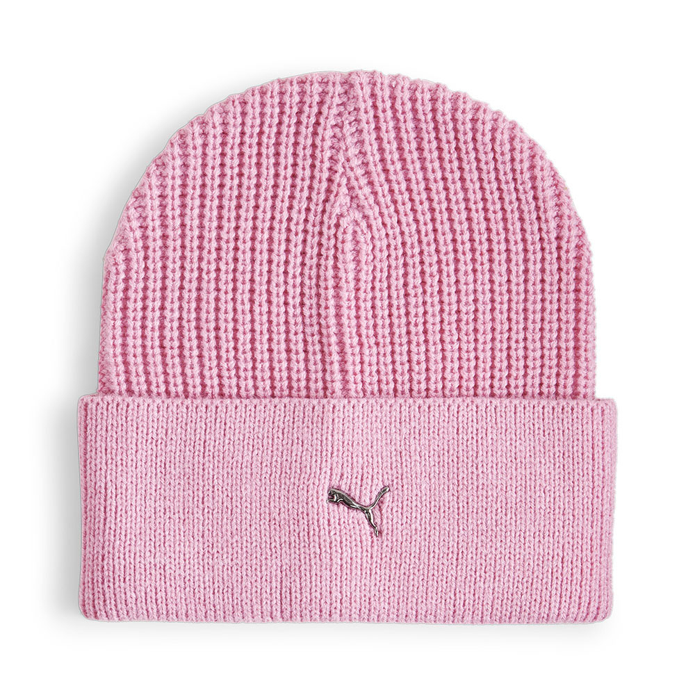 Шапка PUMA Metal Cat Beanie, 02487405, розовый
