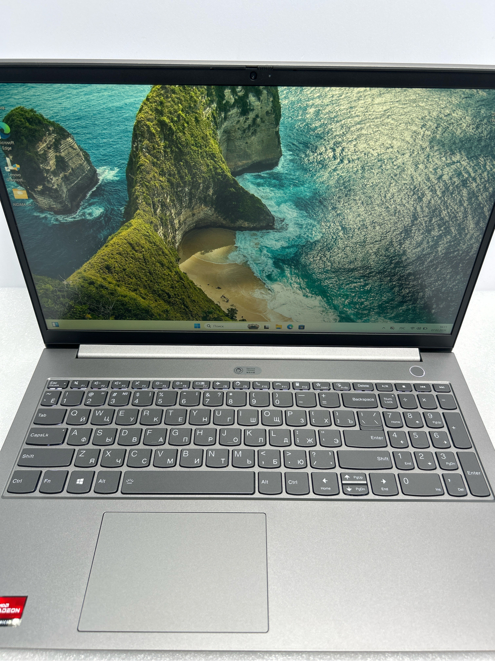 Ноутбук Lenovo ThinkBook 15 G3 ACL (21A40032RU) 15.6"/Ryzen 3 5300U/RAM 8 GB/SSD 256 GB/ AMD Radeon Graphics/1920x1080/IPS/DOS/Подсветка кл-ры: LED/ Серый. Состояние: B1