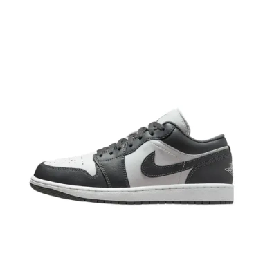 Мужские кроссовки Air Jordan 1 Low 'Grey White' 553558-044