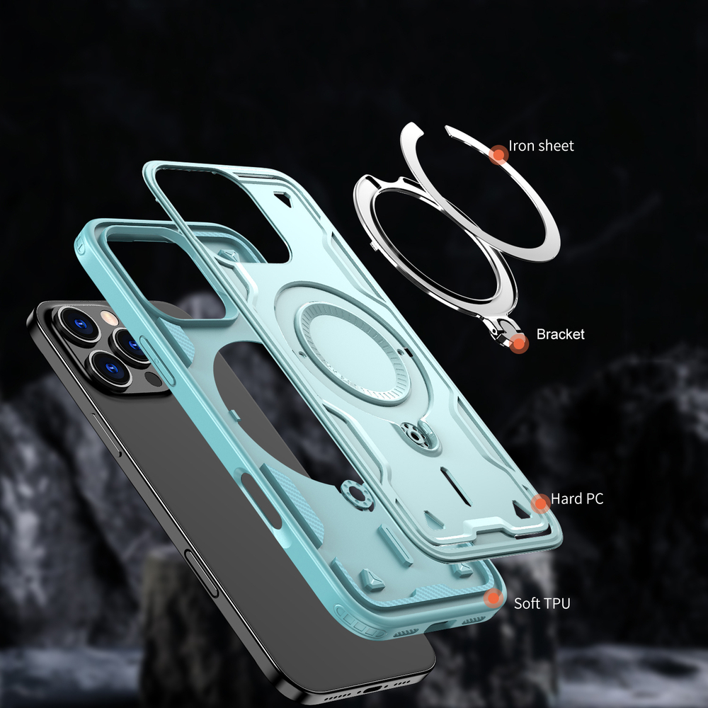 Чехол Magneto Case с кольцом для iPhone 16 Pro