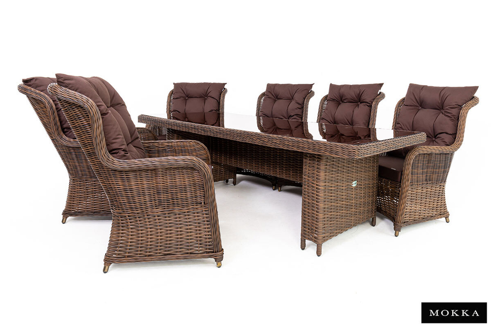 Кресло Mokka San Marino (99х60х66cм), бронзовое