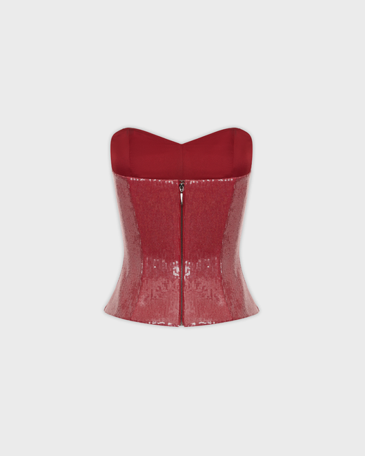 Корсет из пайеток