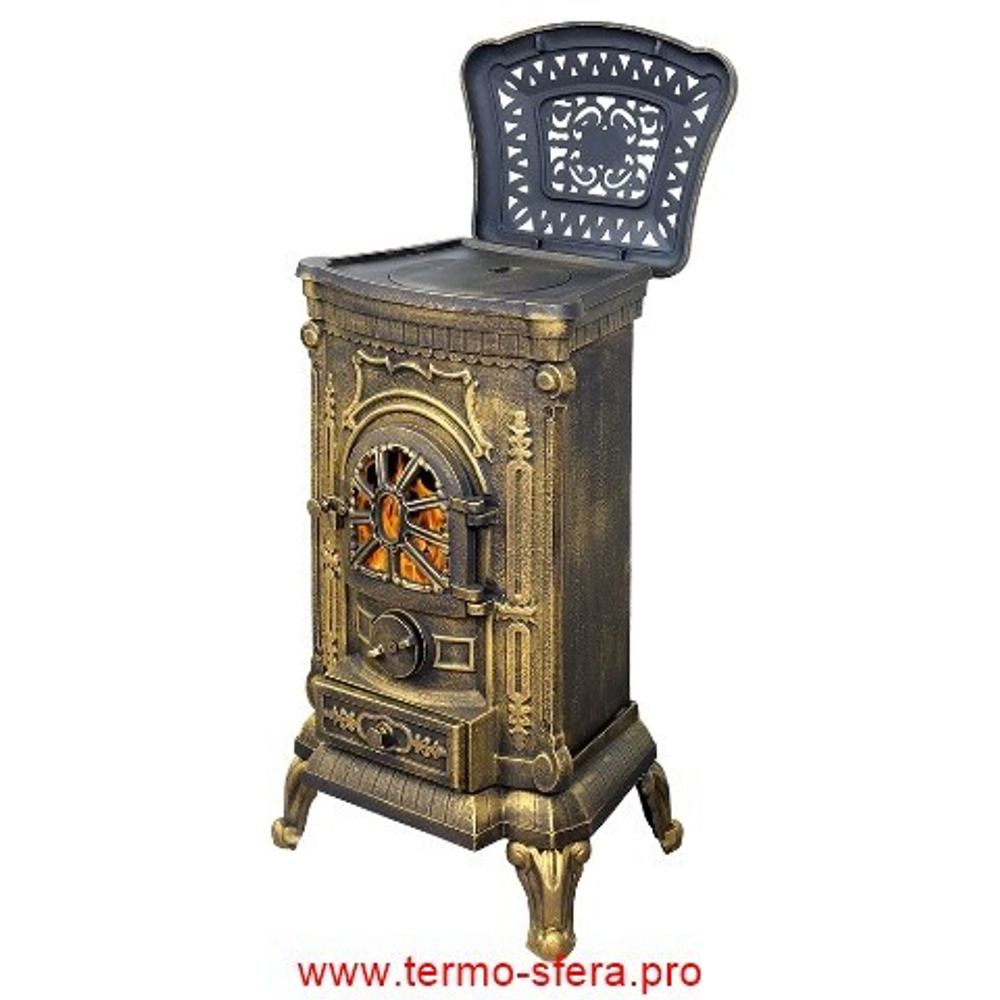 Печь-камин Везувий А-07 "Золото"