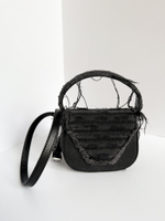 Сумка из денима с бахромой Diesel