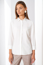 22402 Блузка женская (молочный)