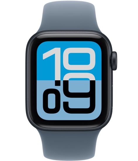 Умные часы Apple Watch SE 3, 40 mm, Midnight Aluminum Midnight Sport Band S/M