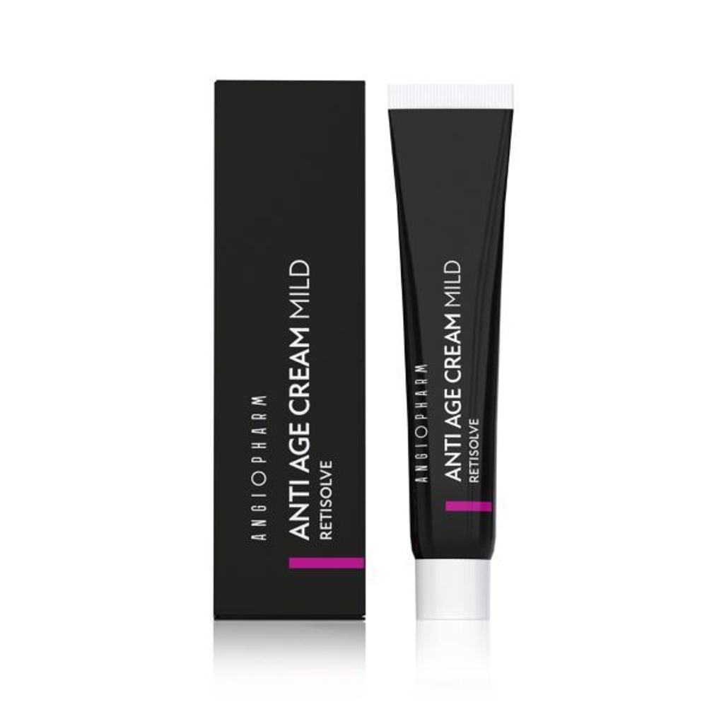 ANGIOPHARM КРЕМ ОМОЛАЖИВАЮЩИЙ С КОМПЛЕКСОМ РЕТИНОИДОВ MILD, 7 Мл | ANTI AGE CREAM MILD