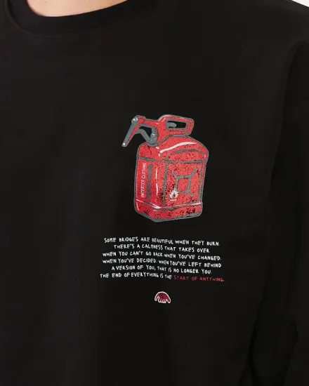 Лонгслив ANTEATER Phat Long 112 чёрный