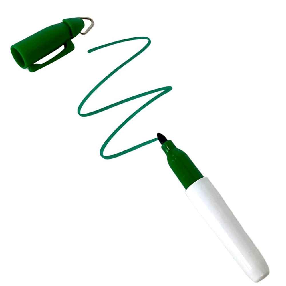 Маркер боевого медика для фиксирования времени наложения жгута (турникета) при ранениях (зеленый)