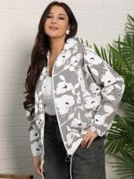 Жакет летний Фловерс (серый) Б15582-18М LT Collection