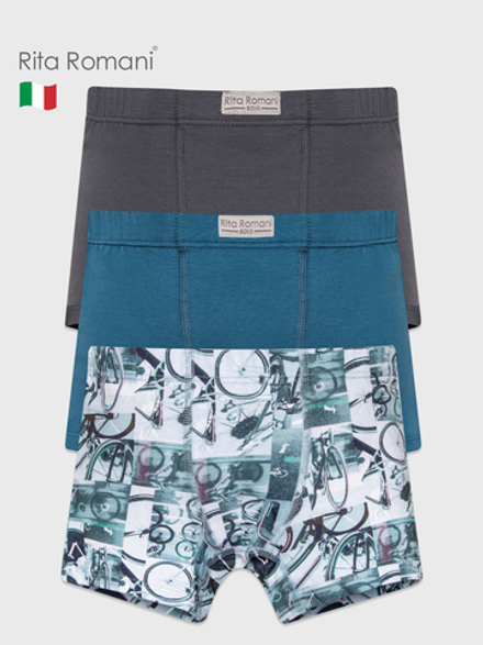 3272 Набор из 3 трусов из хлопка Mini-kids