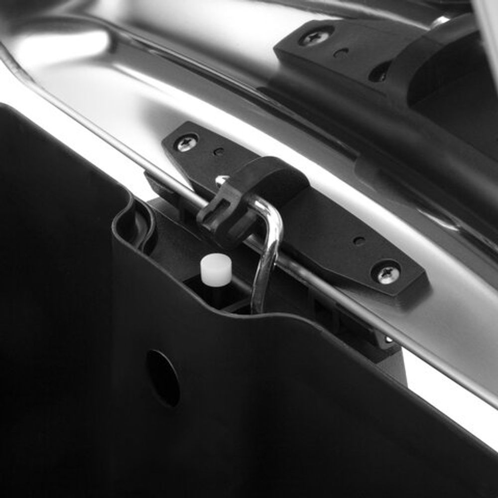 Ведро мусорное с педалью 20 л, крышка с доводчиком, стальное, БЕЗ ОТПЕЧАТКОВ, LAIMA ULTRA, 701570