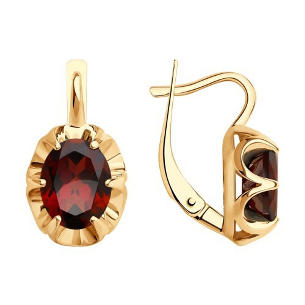 Серьги из золота 585 пробы