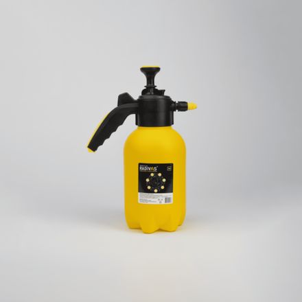Опрыскиватель Radivas с помпой и клапаном, 2л, желтый