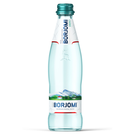 Минеральная вода Borjomi 0,33 л ст.б