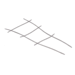 Опора для вьющихся цветов Прозрачная