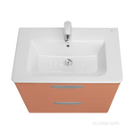 Тумба под раковину Roca The Gap Original 70 2 ящика, терракота,  ZRU9307838