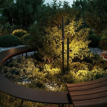 7021/6FL NATURE ODL25 711 Уличный светильник поворотный на 350° IP65 LED 6W 3000K 60° AC110-240V BAMBOO