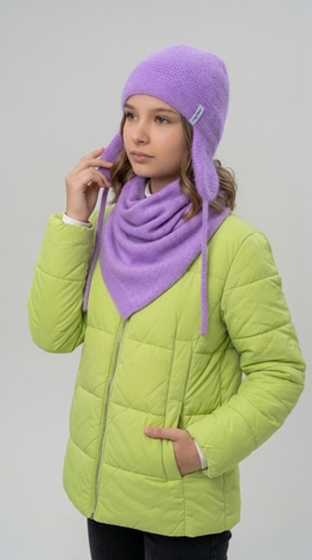 Шапка женская ШП406-05 сирень