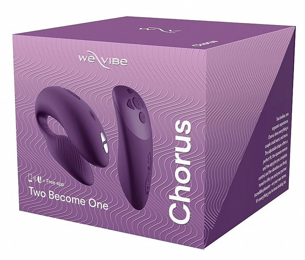 Вибратор We-Vibe Chorus для пар, фиолетовый