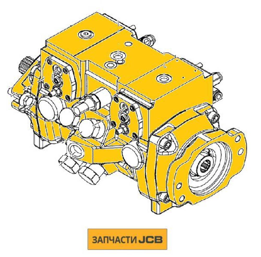 Гидронасос JCB 333/X0528