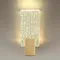 4362/5WL HIGHTECH ODL23 371 матовое золото/металл/стекло Настенный св-к IP20 LED 5W 218Лм 3000K RICCI