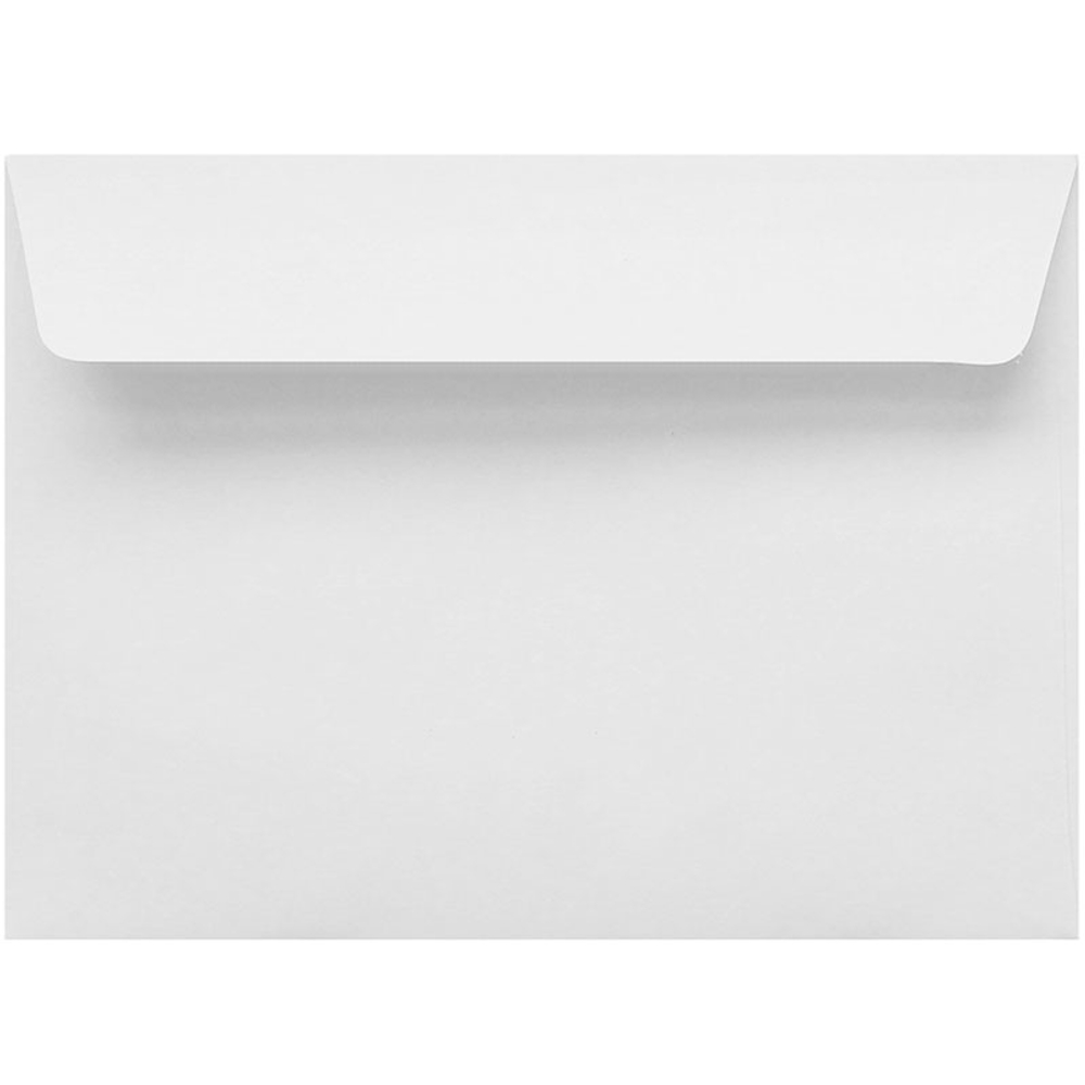 Конверт С6 Kuvert (114х162 мм) белый, удаляемая лента
