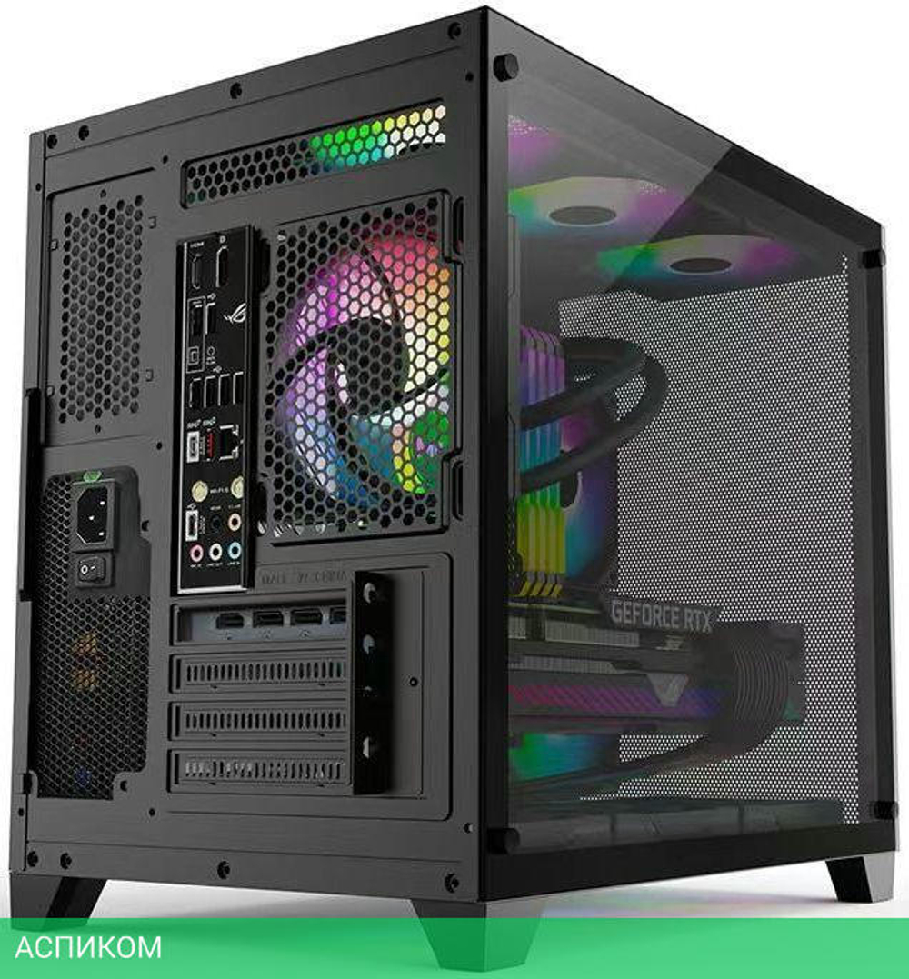 Корпус Formula Crystal Z5 без БП черный