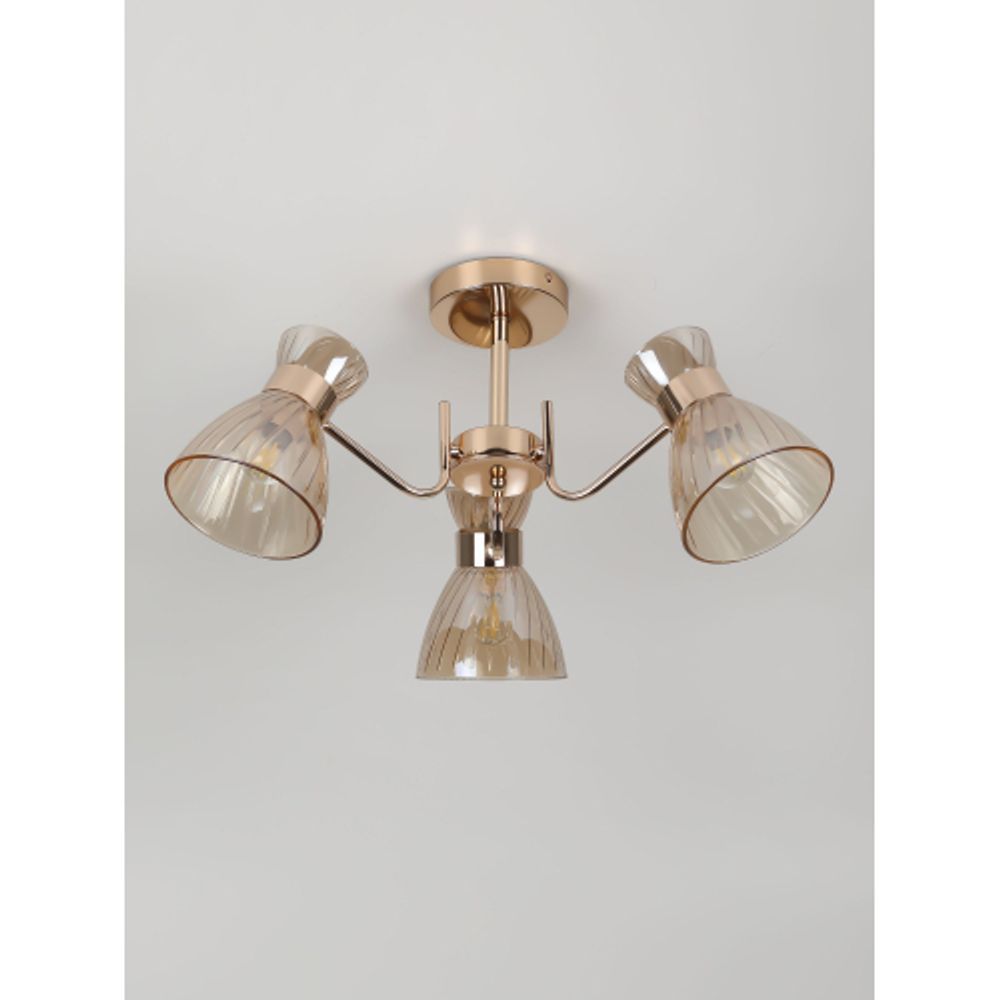 Люстра Rivoli Victoria 9183-303 3хЕ27 60 Вт модерн | Лайт