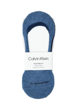 носки/носки-следы 2 пары Calvin Klein - голубой(701218708)