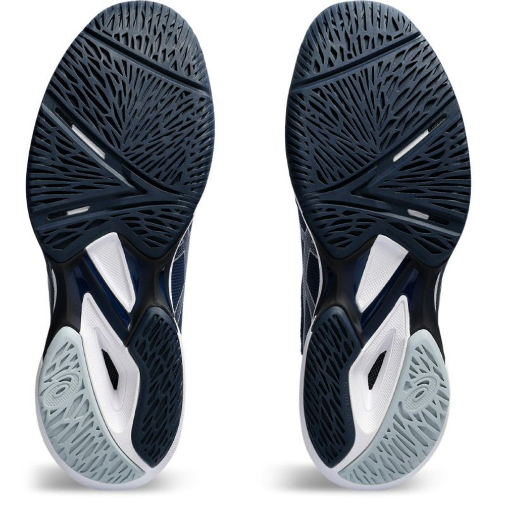 Теннисные кроссовки Asics Solution Speed FF 3 - french blue/pure silver - Blue Silver