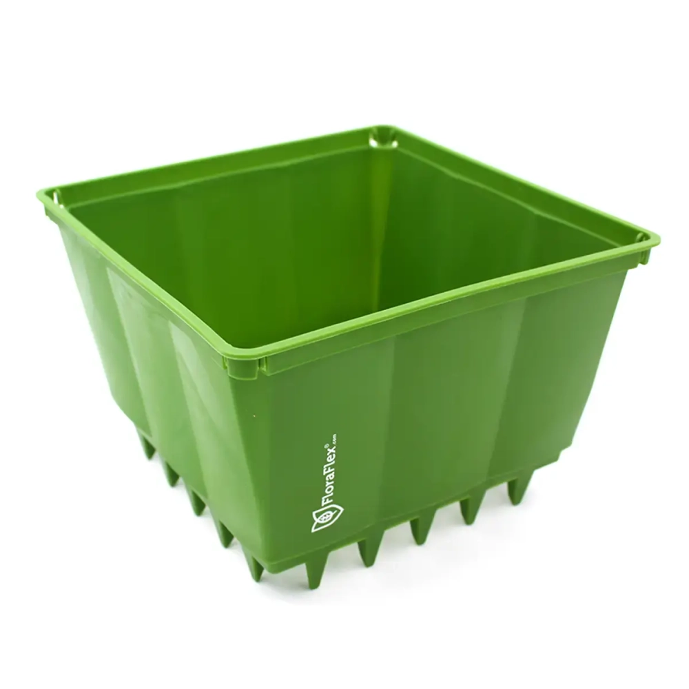 Ведро PotPro 8'' квадратное с кольями 1 GAL (3,7 л)