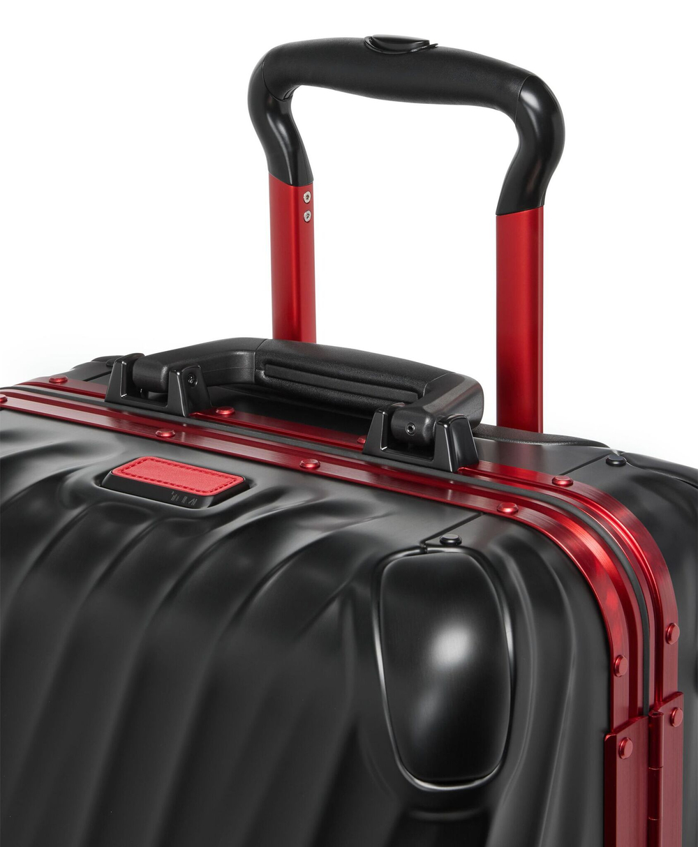 Чемодан Aluminum ручная кладь Tumi/Black-Red