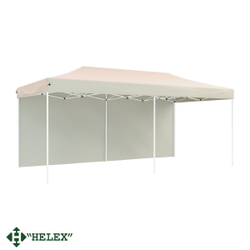 Тент-шатер быстросборный Helex 24362 3x6х3м полиэстер бежевый