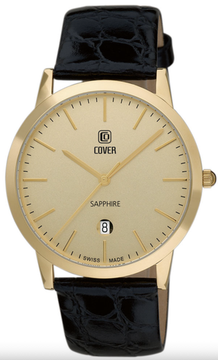 Cover CO123.16 Gent – мужские часы с сапфировым стеклом и датой