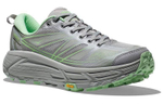 HOKA ONE ONE Mafate Speed 2 lightweight soft mesh shock absorption, non-slip wear-resistant low-top training running shoes for men and women the same style fog gray