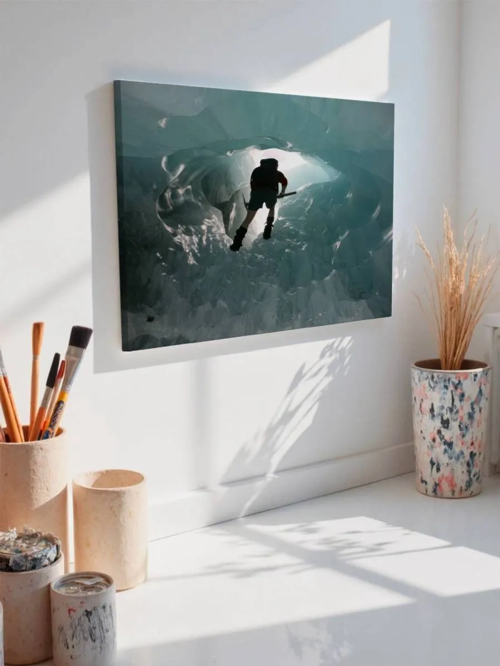 Картина на стену 40 X 50 Альпинист